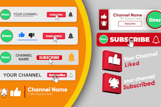 create awesome subscribe animation button