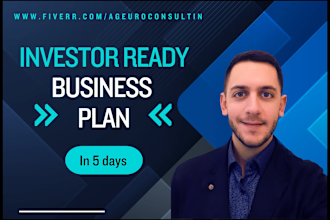 write an investor ready business plan for startups