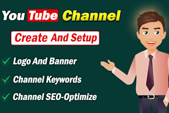 create a professional brand youtube channel and complete setup