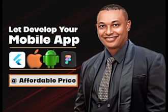 create any ios and android app in flutter java swift as a mobile app developer