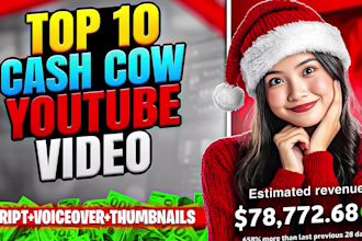 do top 10 faceless videos with full youtube management