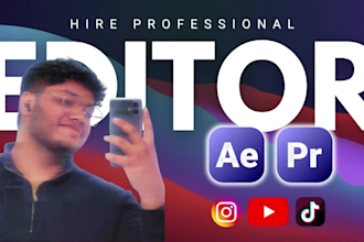 do video editing professionally
