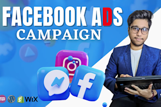 setup and optimize facebook ads campaign, fb advertising, increase shopify sale