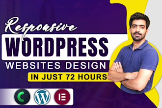 do stunning wordpress websites or ecommerce store with elementor