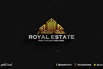 create this clean logo animation with your social media links in 24 hours