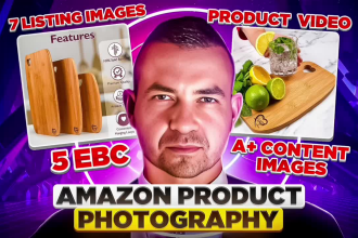 amazon product photography, listing images, ebc, a pluss content, product video