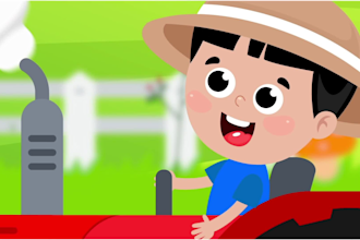 create kids learning videos