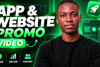 create a 4k app promo, website demo or explainer video ad for saas product demos
