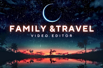 professionally edit your vlog, travel, drone, gopro, family, or youtube video