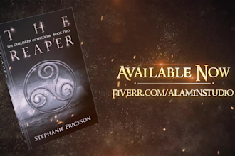 create awesome cinematic book trailer video