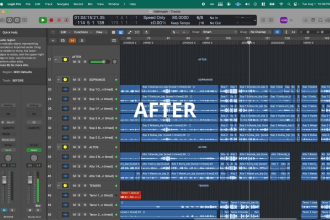 pitch correct and mix vocals using melodyne or autotune