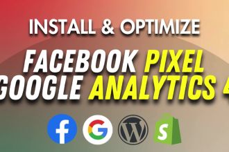 setup meta facebook pixel shopify, conversion API, ga4, GTM, fix pixel wordpress