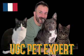 do pets ugc video with cats and dog