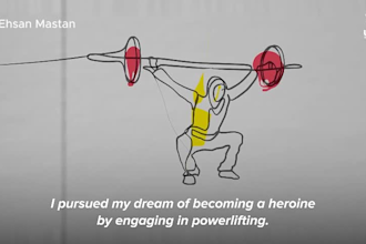 draw animations art with continuous lines