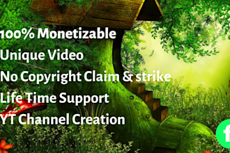 create HD meditation and relaxing music videos