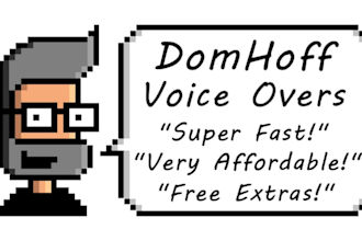 produce quality voice work for TV, podcasts, or social media
