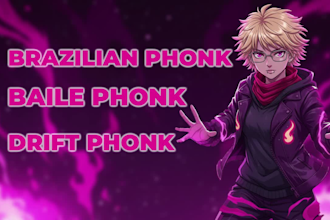 make brazilian phonk, hardtekk, baile phonk beats for you