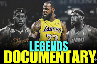 create mini sports documentaries videos for your profitable youtube channel
