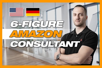 be your 6 figure amazon mentor, coach and consultant in german or english