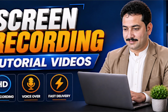 produce HD screencast video tutorials with voiceover