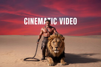 create a cinematic corporate trailer video and professional brand promo