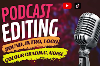 edit your podcast and enhance audio to perfection