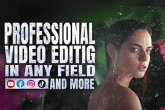 make creative video advert for any business, promotional advertising video
