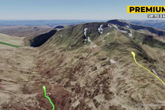 do advanced google earth triathlon race map trail animations