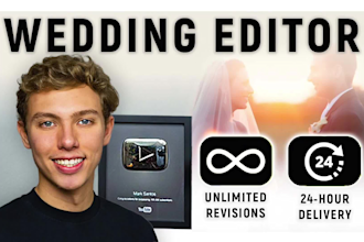 edit your wedding video professionally