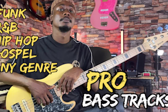 be your pro studio bass player