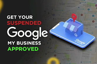 reinstate and fix suspended google my business profile