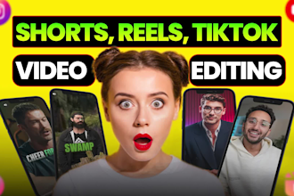 be short video editor, instagram reels editor, tik tok ads, youtube shorts video