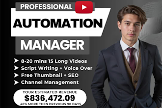 create and automate your top 10 faceless cash cow videos for a youtube channel
