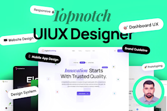 do web ui ux, app ui ux and dashboard ui ux design in figma