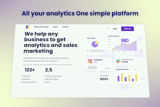 saas product demo animation
