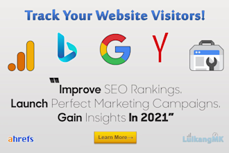 setup google analytics and search console tools in your website