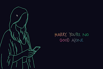 create amazing animated hand drawn lyric video