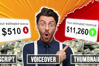 be your youtube automation experts and create top 10 faceless cash cow videos