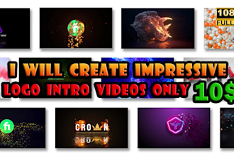 create full HD impressive logo intro videos