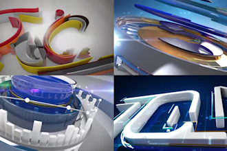 create a professional custom 3d logo animation in cinema 4d