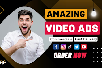 create video ads or short video ads for marketing commercial