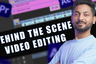 edit behind the scene video