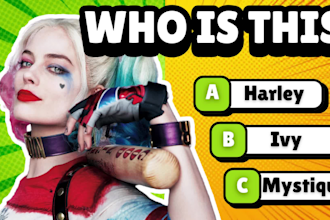 create quiz, trivia, mcq, guess questions youtube videos
