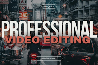edit vlogs, reels, youtube, podcast and all type of video editing