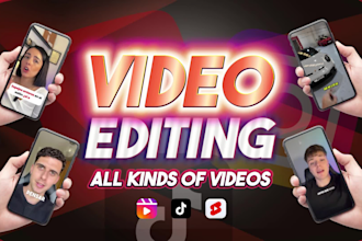 edit your social media videos, tiktok, shorts and reels