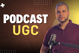 podcast ugc creator or ugc video content creator tiktok ads