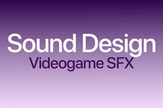 do immersive game sound design for UI, gameplay and combat