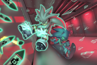 draw a sonic fanart or your sonic oc in my style for you