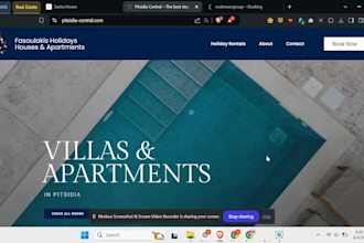 design a classy mobile responsive hotel booking website, or travel website