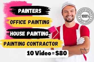 do office painter house painter or painting contractor video